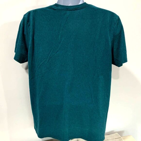 Men's Quicksilver T-shirt Green/Teal Size Large - Picture 6 of 6